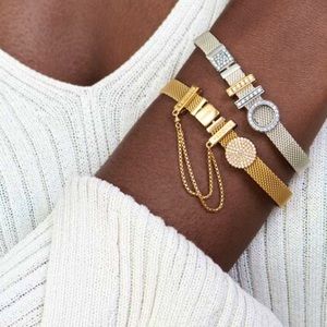 🌸NEW🌸 NeverWorn: Pandora Reflexions™ Mesh Bracelet